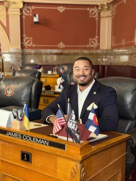 Senate President James Coleman